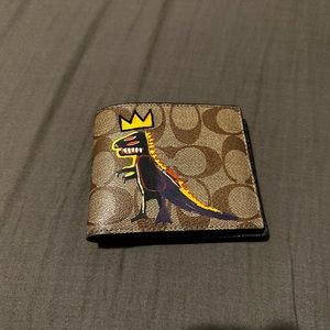 Coach X Basquiat Jean Michel Trifold Wallet